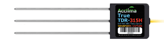 Acclima 土壤水分溫度電導率傳感器 TDR-315H
